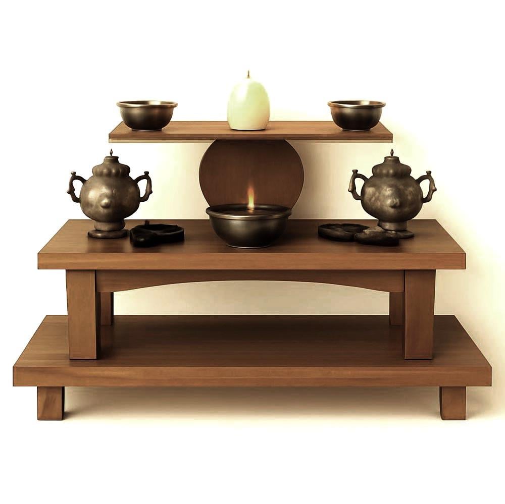 Алтарь для медитации из дерева Илион Корица (ЛАТ-019633)