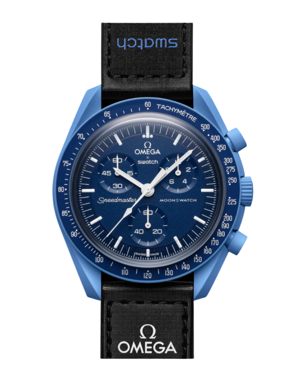 Наручний годинник Swatch x Omega Bioceramic MoonSwatch Collection Mission to Neptune (SO33N100)