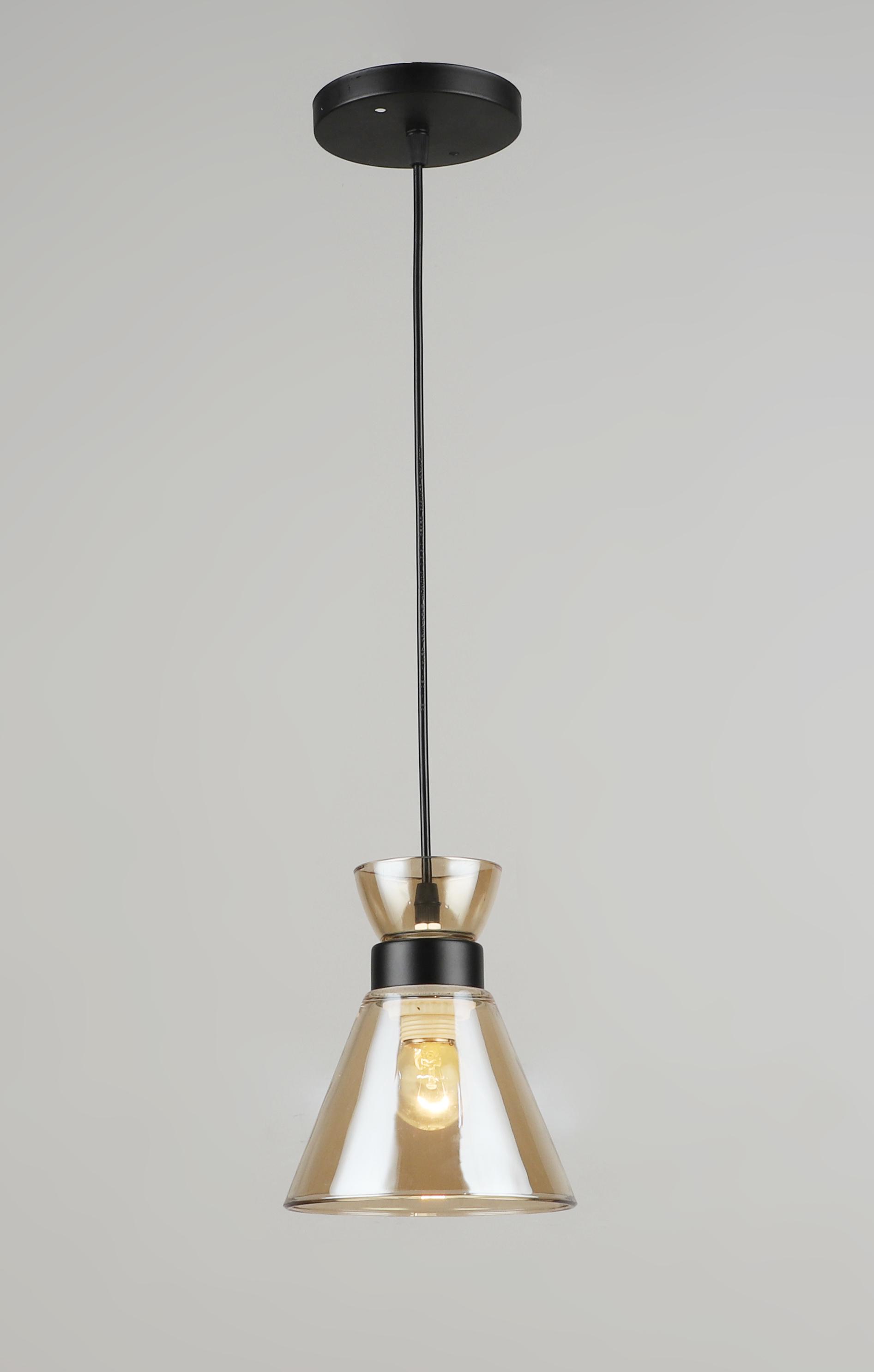 Люстра подвесная Sirius B N5638/1Н BK (000040700)