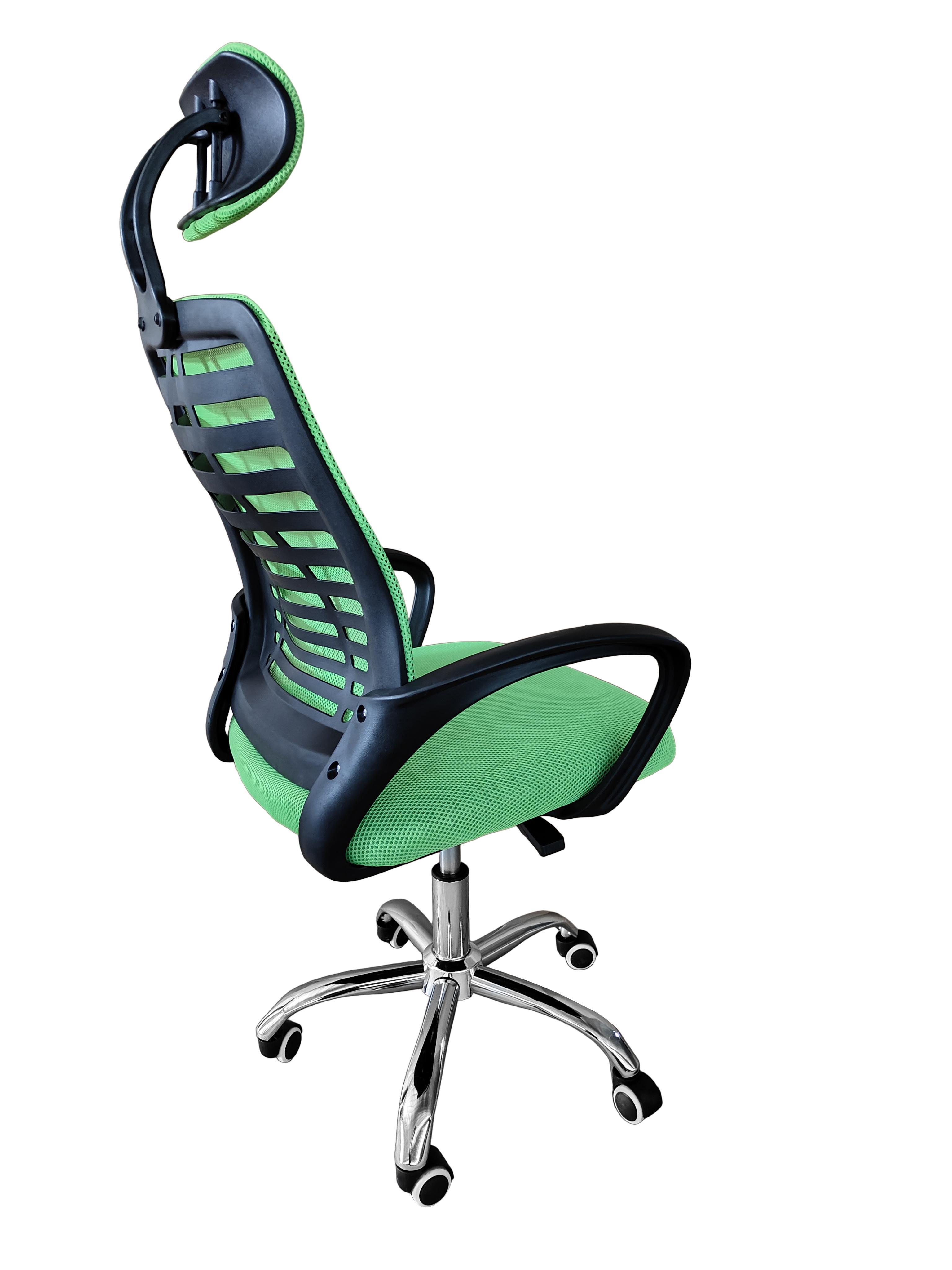 Кресло офисное компьютерное Bonro B-6200 Зеленый (4586) - фото 3 Кресло офисное компьютерное Bonro B-6200 Зеленый (4586) - фото 3