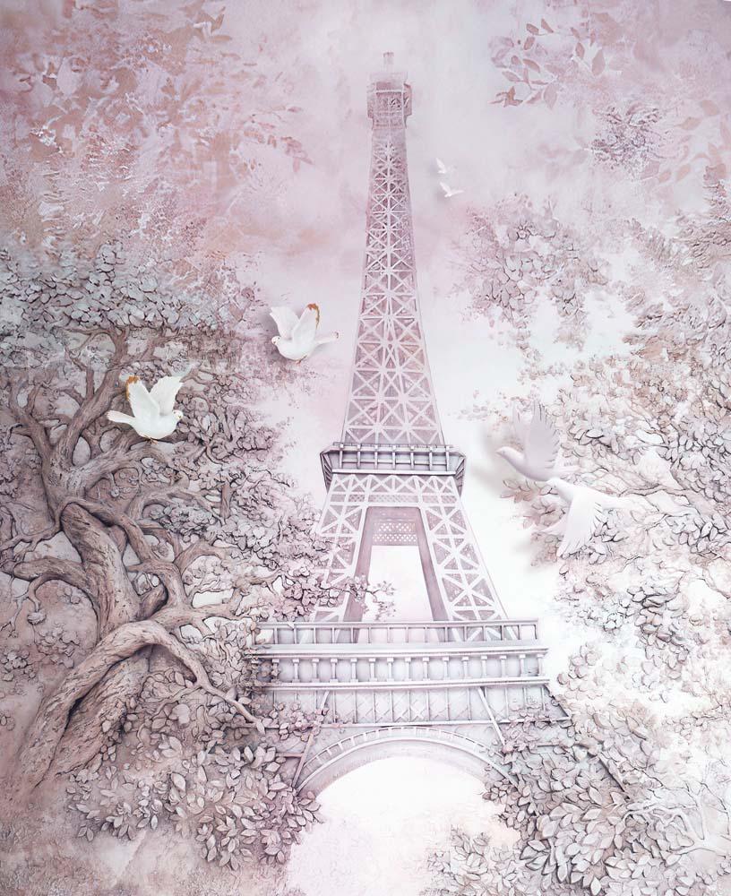 Фотообои Artside Барельеф с Парижем 2021220205