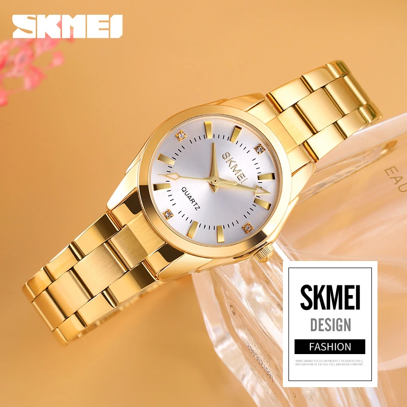 Наручний годинник Skmei 1620GD Gold - фото 3 Наручний годинник Skmei 1620GD Gold - фото 3