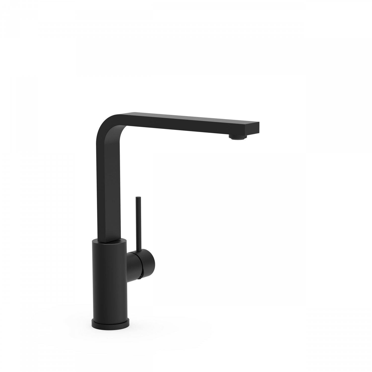 Смеситель для кухни Tres TOP COLORS 062435NM однорычажный Черный (113384) Смеситель для кухни Tres TOP COLORS 062435NM однорычажный Черный (113384)