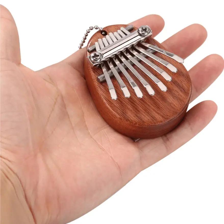 Калимба музична міні Kalimba на 8 нот Коричневий (820-1) - фото 3