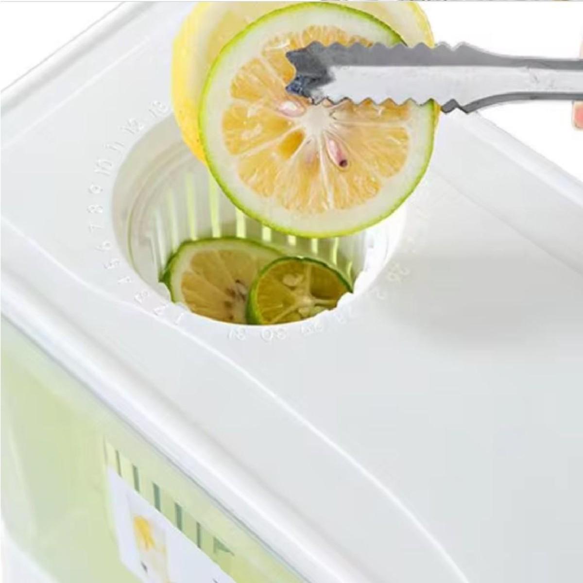 Лимонадник пластиковый с краном Lemonade Bottle 3,5 л (R93237) - фото 7