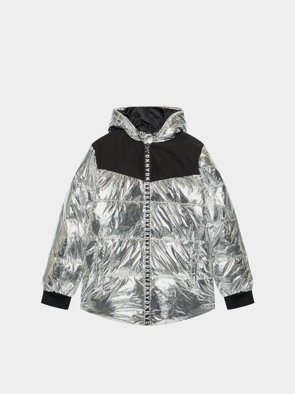 Куртка DKNY 15-16 лет 164 см Серебряный (36643)