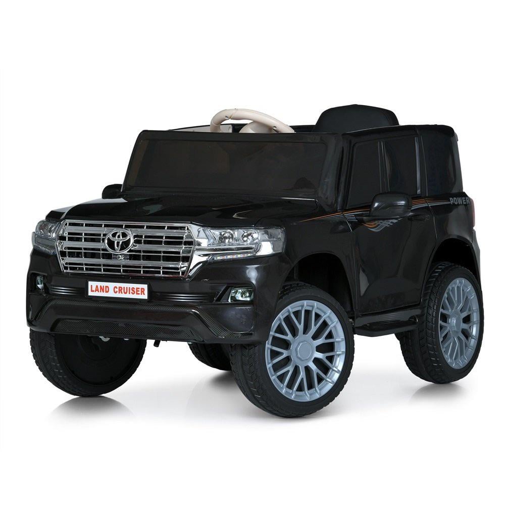 Детский электромобиль джип Toyota Land Cruiser Bambi M 6130EBLR-2 Черный (1577047681)