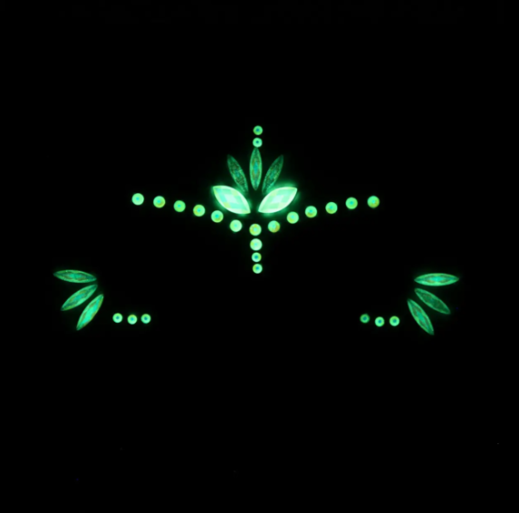 Стрази для обличчя фосфорні One size Різнокольоровий (8967/3) - фото 2 Стрази для обличчя фосфорні One size Різнокольоровий (8967/3) - фото 2