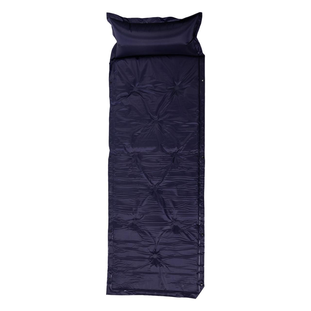 Матрац у намет надувний похідний туристичний з підголівником 175х60х2 см Фіолетовий (7179) - фото 1 Матрац у намет надувний похідний туристичний з підголівником 175х60х2 см Фіолетовий (7179) - фото 1