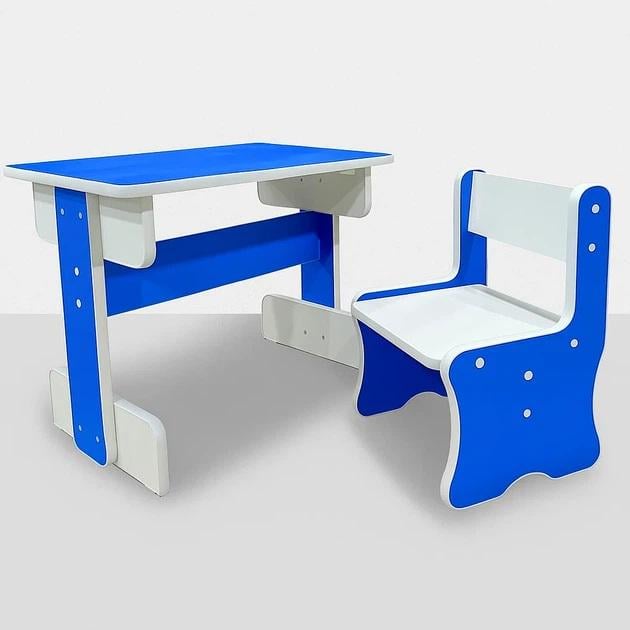 Детский комплект стол и стул LITTLYOU от 2 до 5 лет Blue