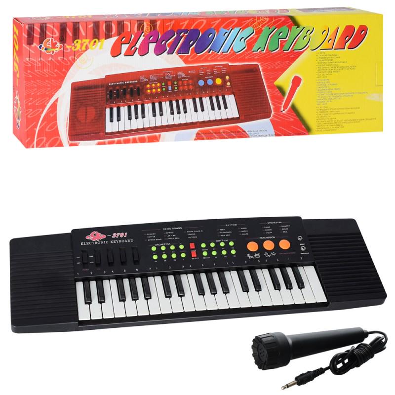 Дитячий синтезатор Bambi Electronic Keyboard 37 клавіш 6 ритмів (SK-3701)