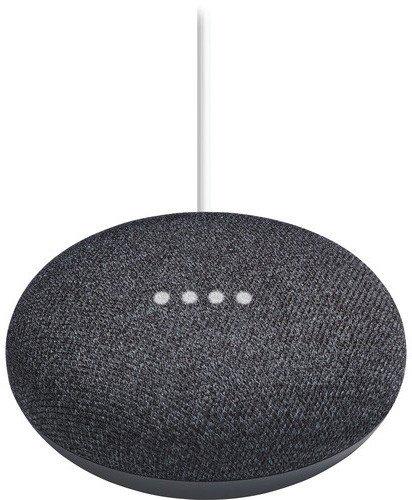 Портативная акустика Google Home Mini Charcoal - фото 3