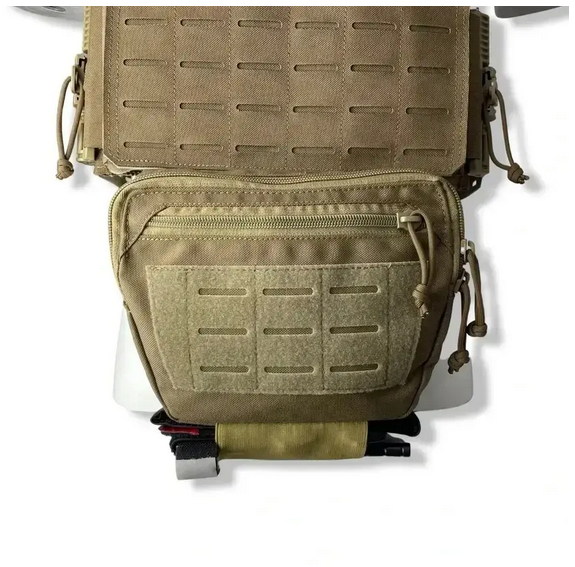 Сумка напашник на системі Molle для балістичного пакету Койот - фото 6 Сумка напашник на системі Molle для балістичного пакету Койот - фото 6