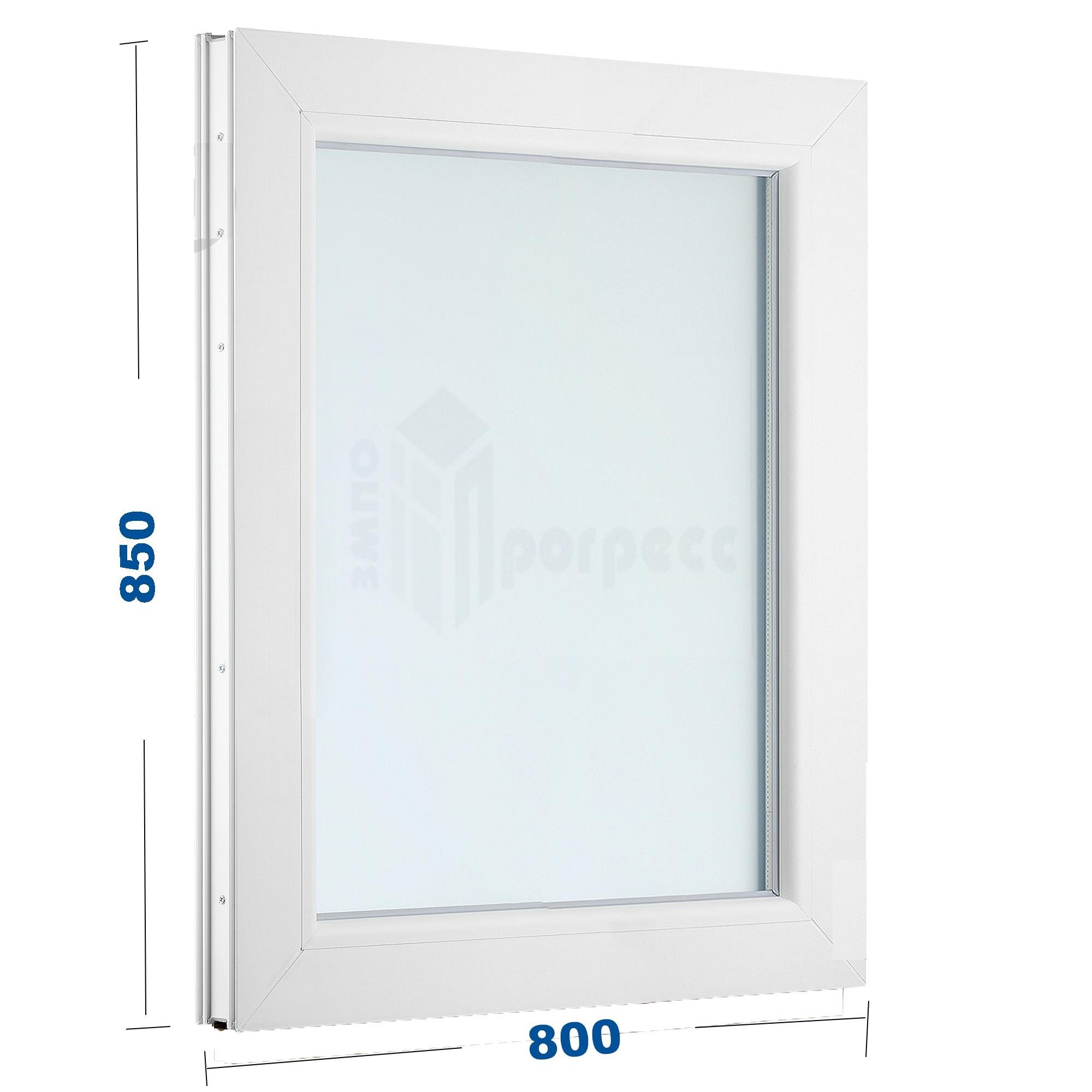 Окно металлопластиковое WDS Miroplast глухое 800х850 мм - фото 3 Окно металлопластиковое WDS Miroplast глухое 800х850 мм - фото 3