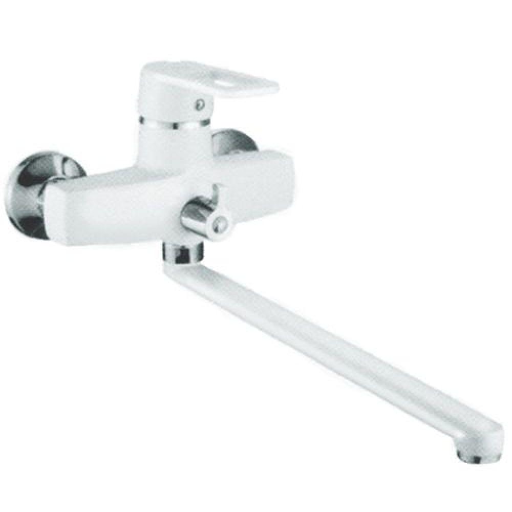 Смеситель для ванны Zerix Z2230-7 euro Белый (19502)