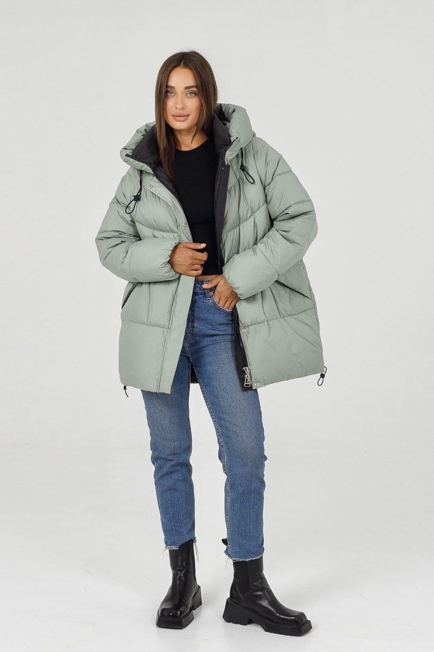 Куртка молодіжна 8154c р. 52 Оливковий