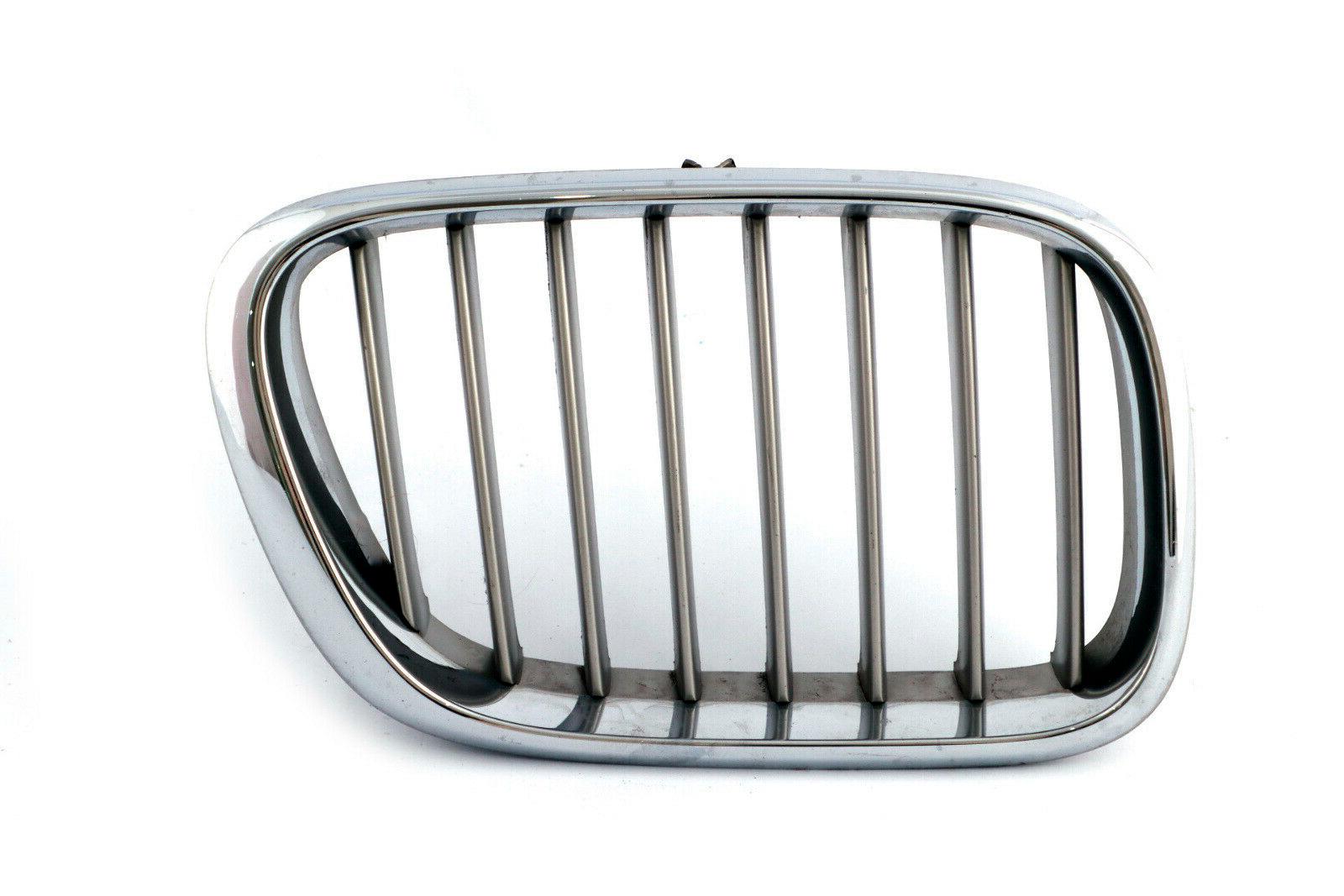 Решетка радиатора AVTM BMW X5 Е53 2000-2003 правая без эмблемы Хром (1800959904)
