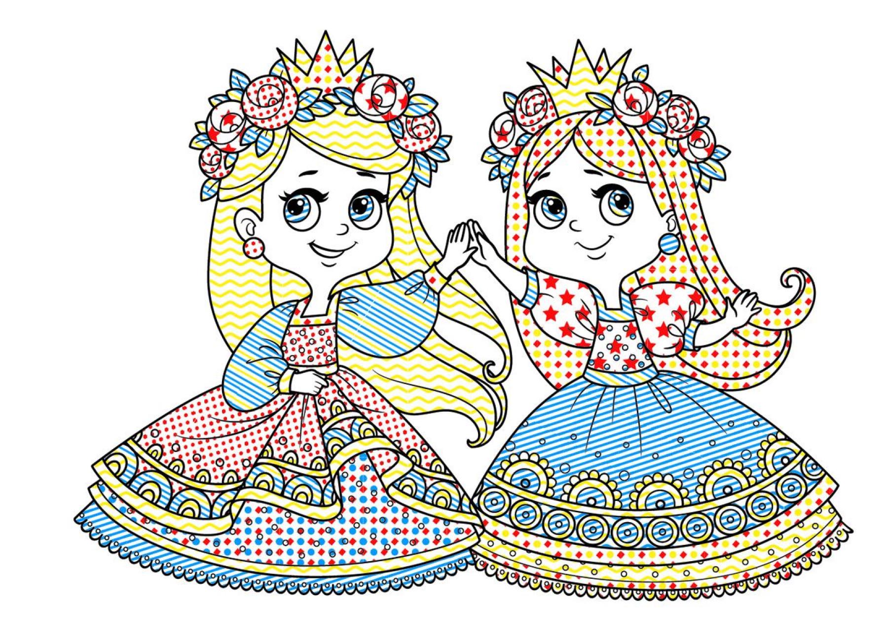 Очаровательные водяные раскраски Crystal Book Подружки F00024235 (9789669874047) - фото 3