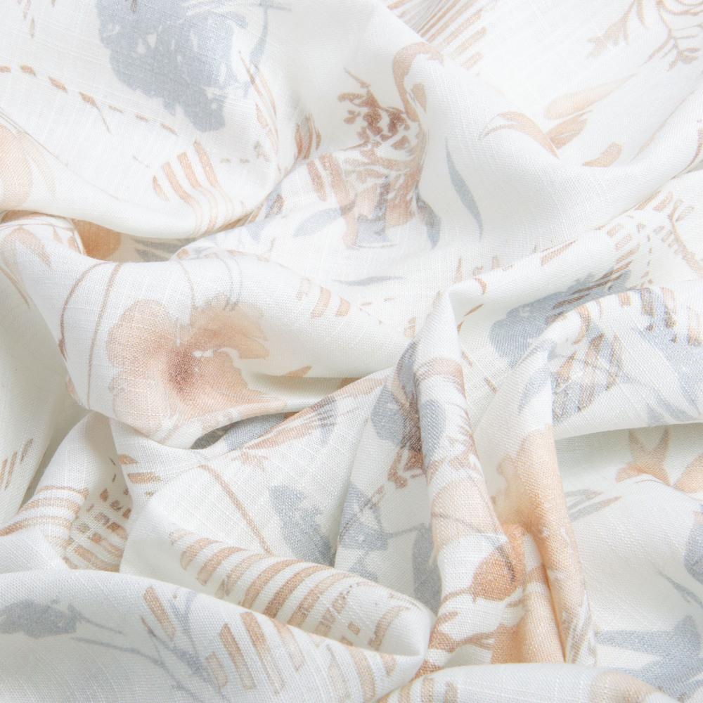 Ткань костюмно-платьяная лен с вискозой София 180 г/м2 140 см (26435) - фото 2 Ткань костюмно-платьяная лен с вискозой София 180 г/м2 140 см (26435) - фото 2