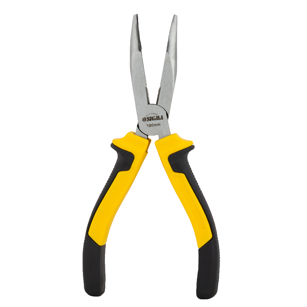 Длинногубцы изогнутые Sigma 180 мм (4356531).