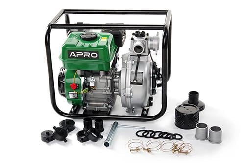 Мотопомпа Apro WPH-30 високий тиск бензинова чотиритактна 6,5 к. с. 30 м3/год 65 м (2969024731)