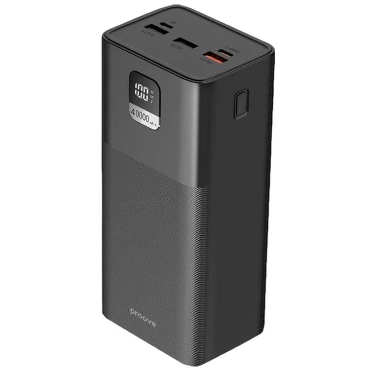 Внешний аккумулятор Proove Giant Lite с быстрой зарядкой 22,5W 40000 mAh Black (PBGI20312201)