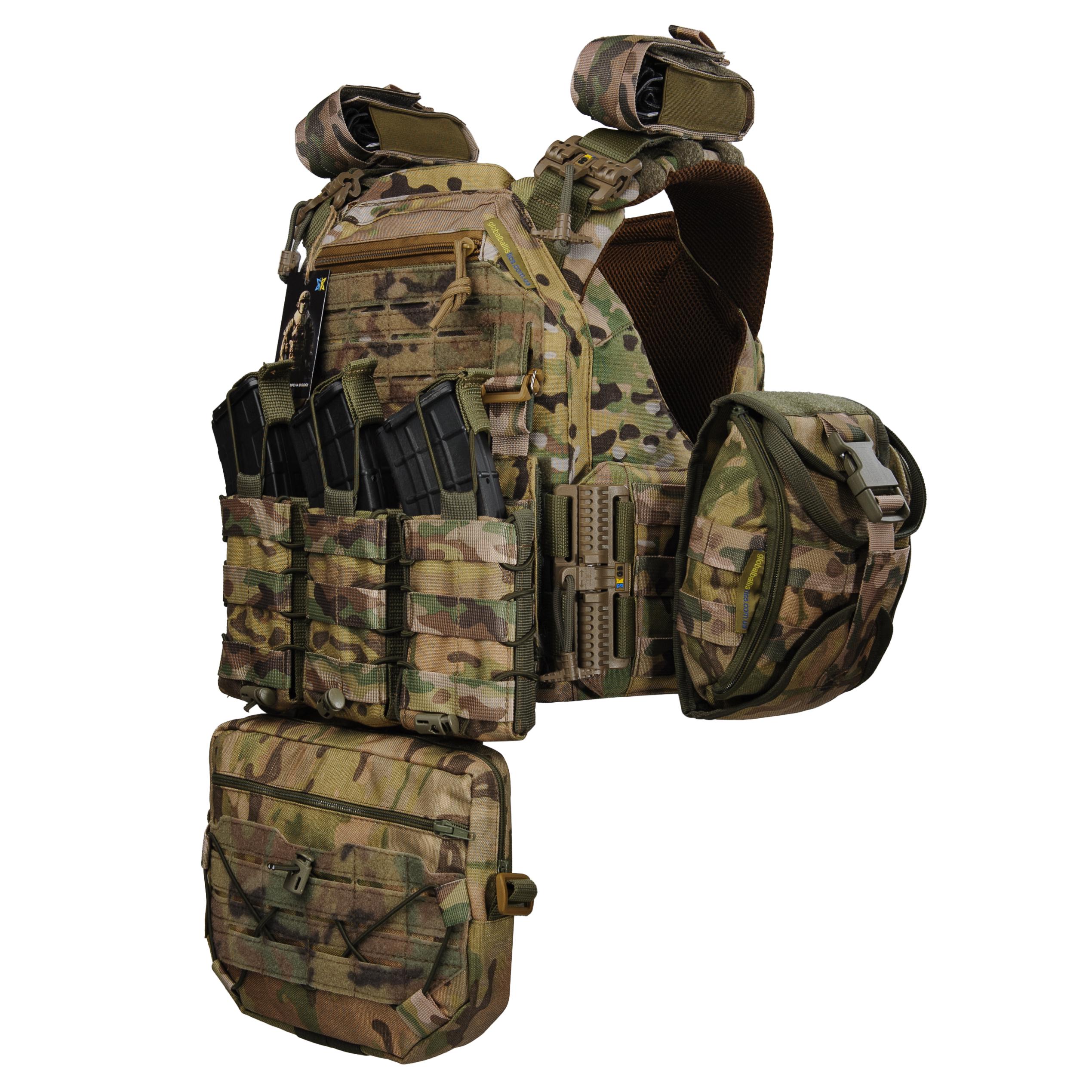 Плитоноска женская Warmor gen3 FL MAX for Ladies С максимальным набором подсумков быстрым боковым и верхним сбросом без плит Мультикам