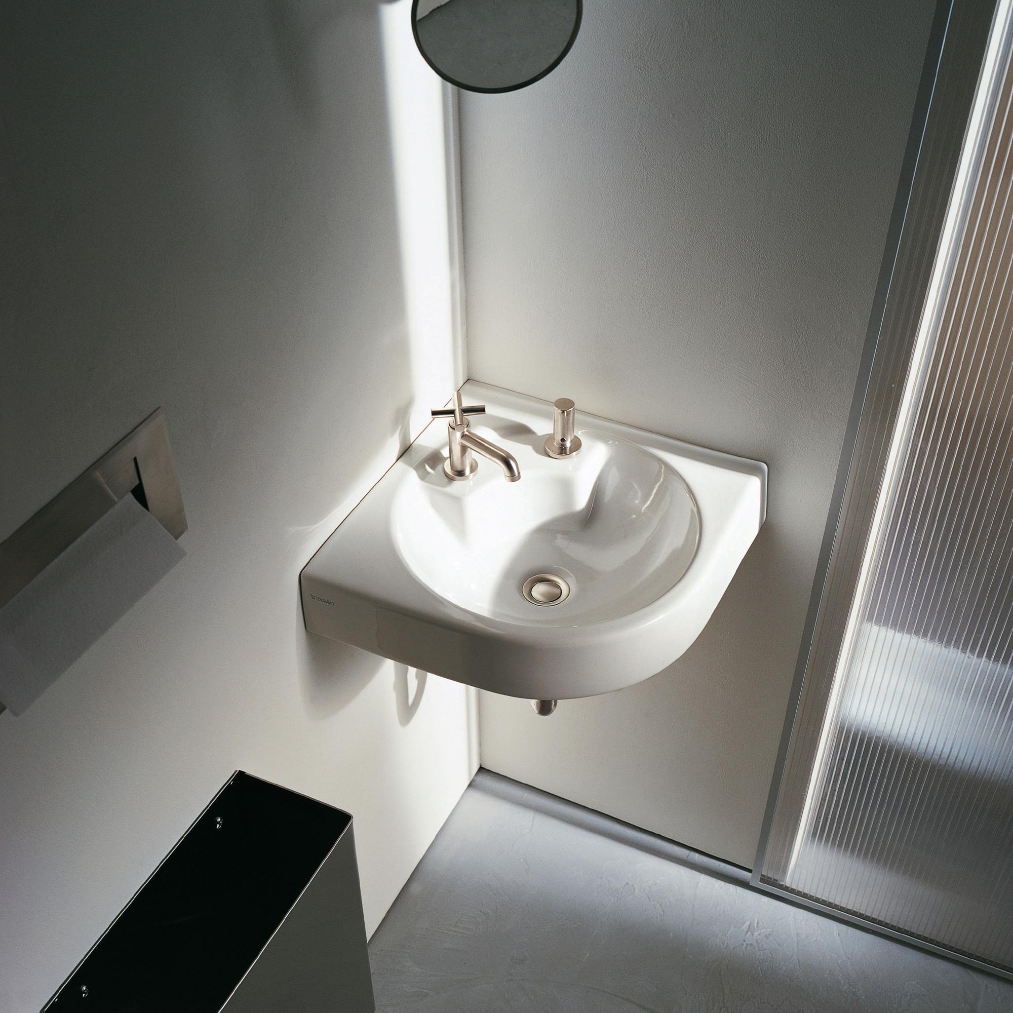 Умывальник подвесной DURAVIT Architec 0448450000 635x540x150 мм Белый (131399) - фото 5 Умывальник подвесной DURAVIT Architec 0448450000 635x540x150 мм Белый (131399) - фото 5