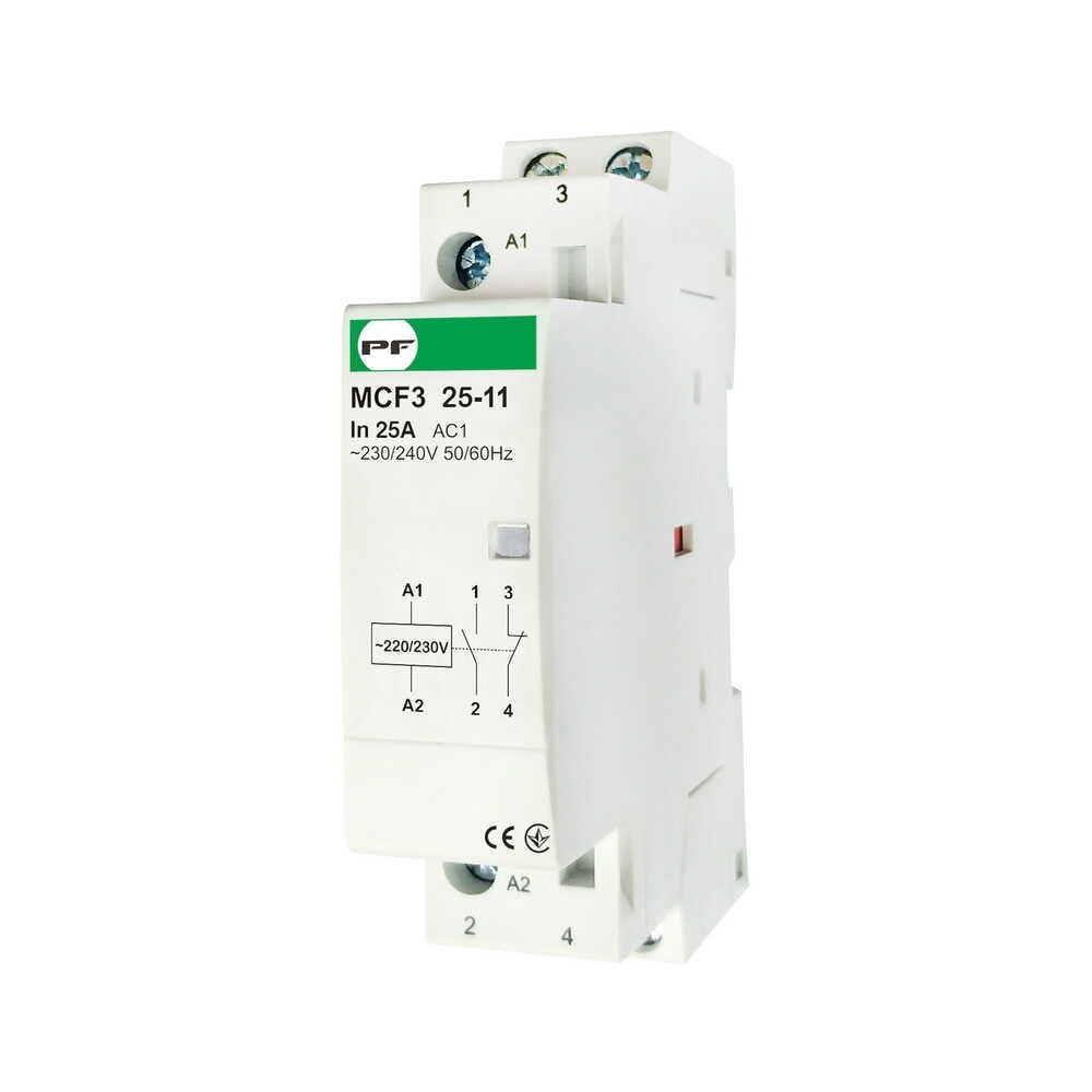 Контактор модульный PROMFACTOR MCF3 25-11 2P (MCF32511230)