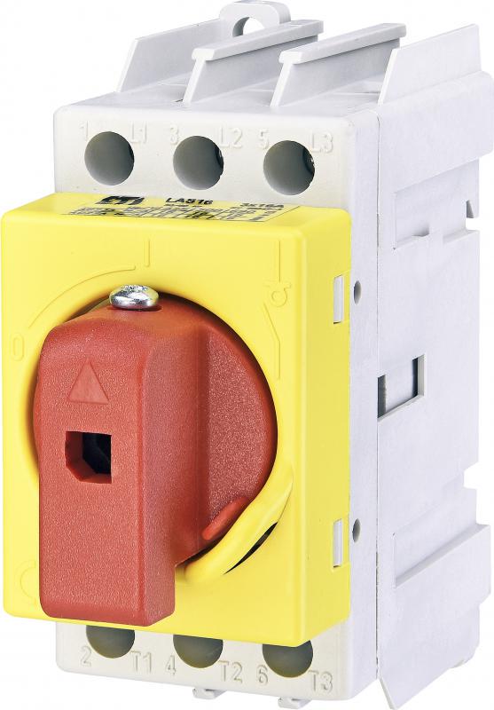 Роз'єднувач навантаження ETI LAS 3P Y-R 25 3Р 25A Жовтий/Червоний (4661012)