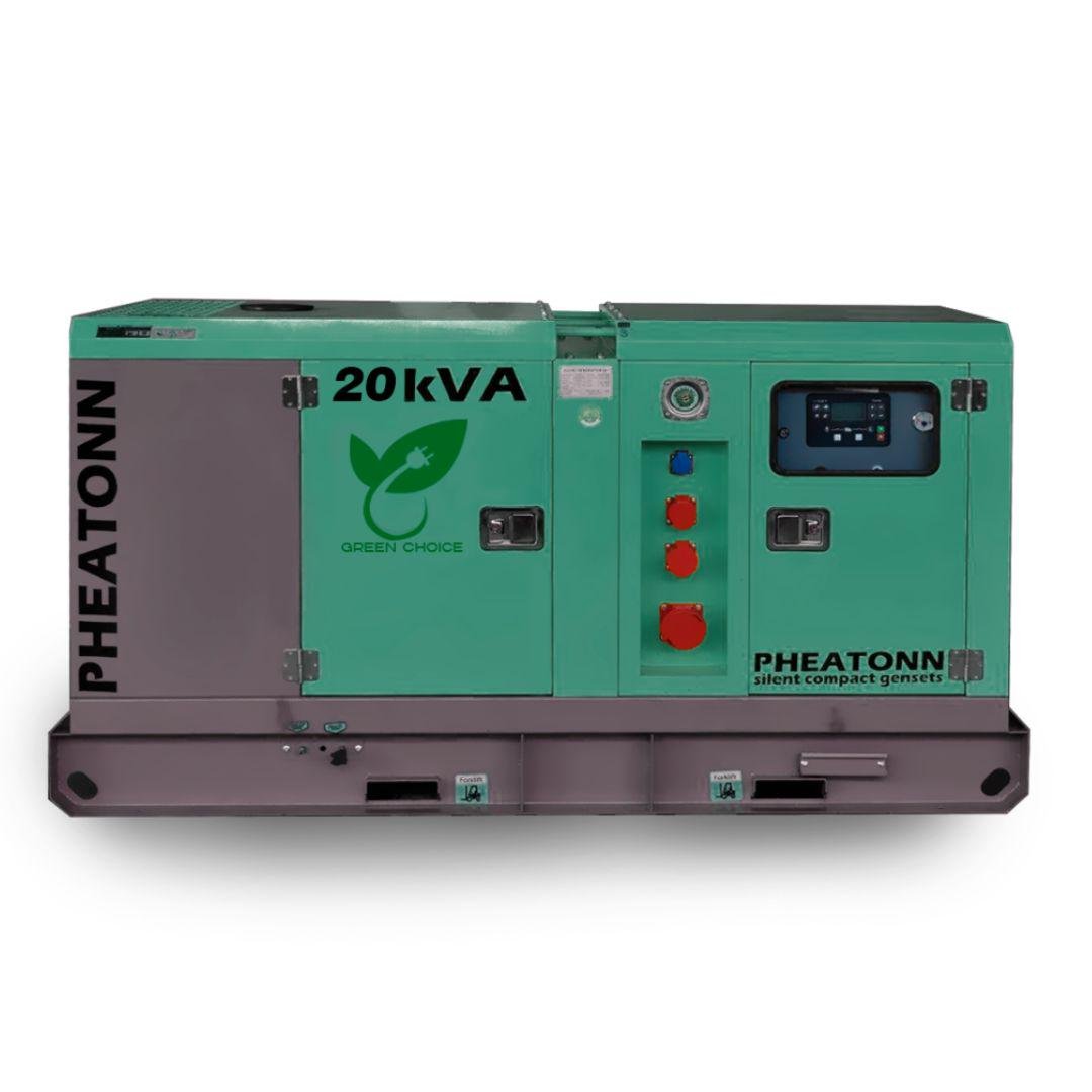 Генератор PHEATONN 20 kVA Зелений