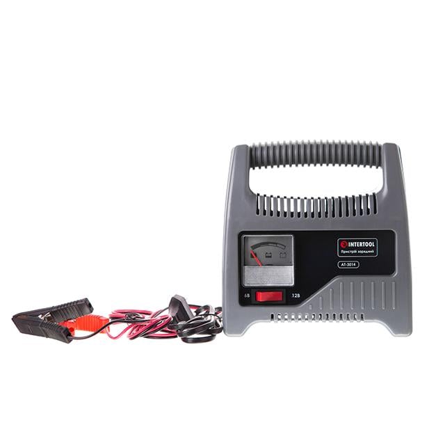 Пристрій зарядний для акумуляторів Intertool 6/12 В (AT-3014) - фото 2 Пристрій зарядний для акумуляторів Intertool 6/12 В (AT-3014) - фото 2
