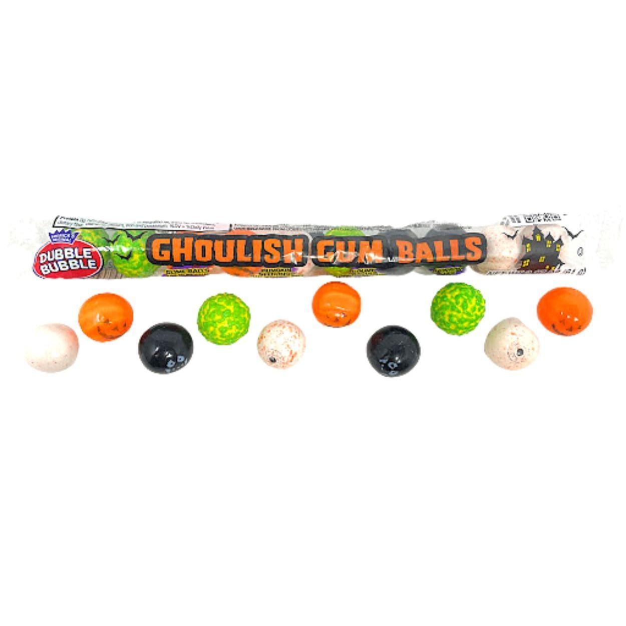 Конфеты на геловин Halloween Dubble Bubble Ghoulish Gum Balls 61 г (1963513373)