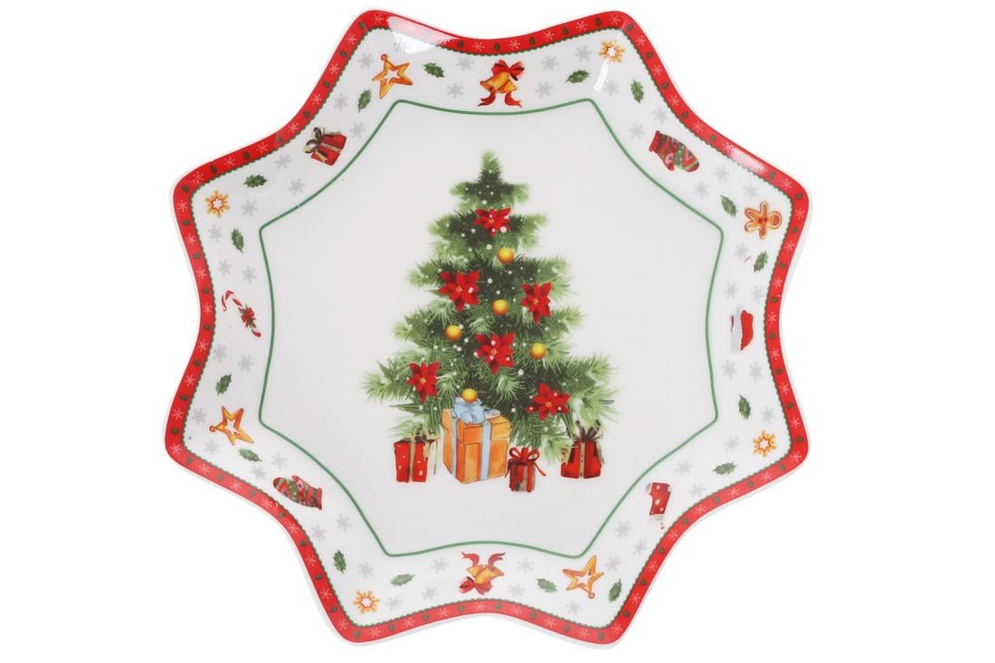 Блюдо фигурное фарфоровое BonaDi 20 см (498-274)