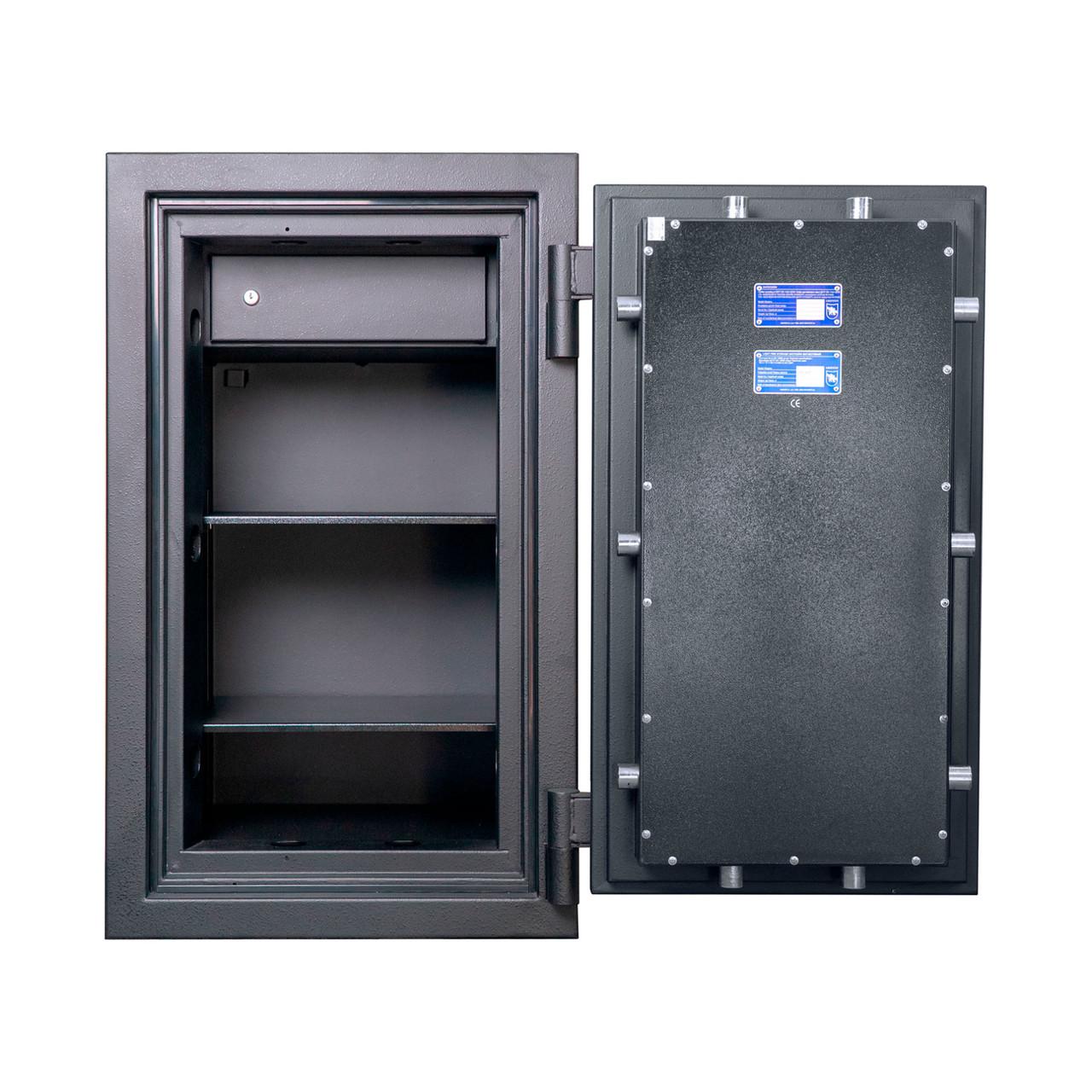 Сейф зламостійкий Griffon CL V.100.K.E.AW Black (29747394) - фото 6 Сейф зламостійкий Griffon CL V.100.K.E.AW Black (29747394) - фото 6