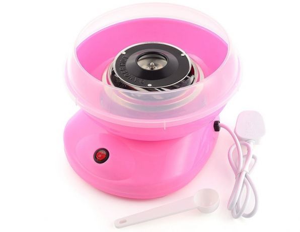 Аппарат для приготовления сладкой ваты Cotton Candy Maker Розовый - фото 1