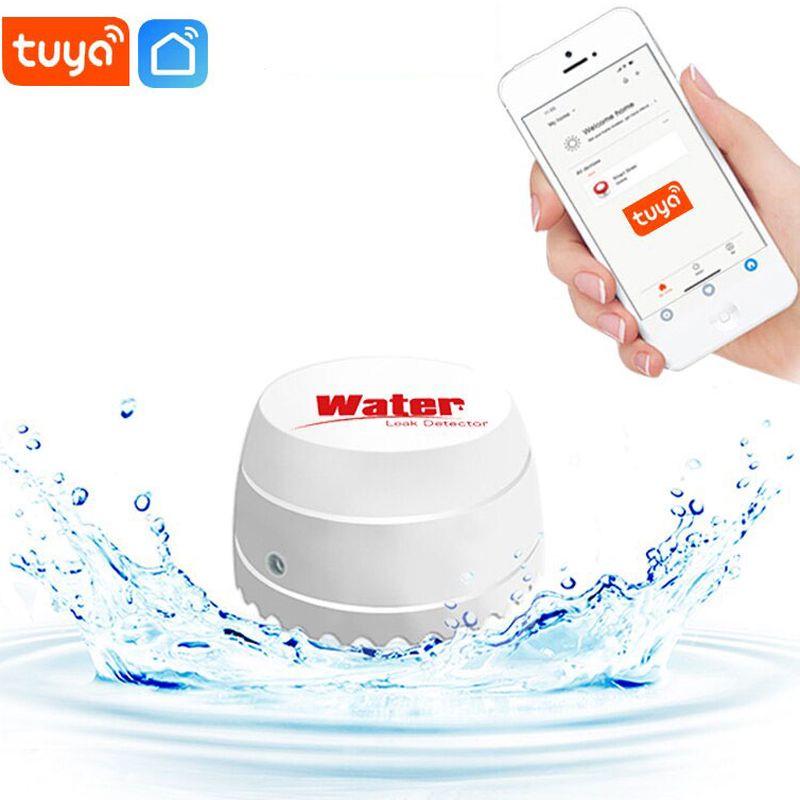 Датчик витоку води бездротовий Tuya Smart Water Leak Detector з оповіщенням на смартфон з вбудованою сиреною - фото 2