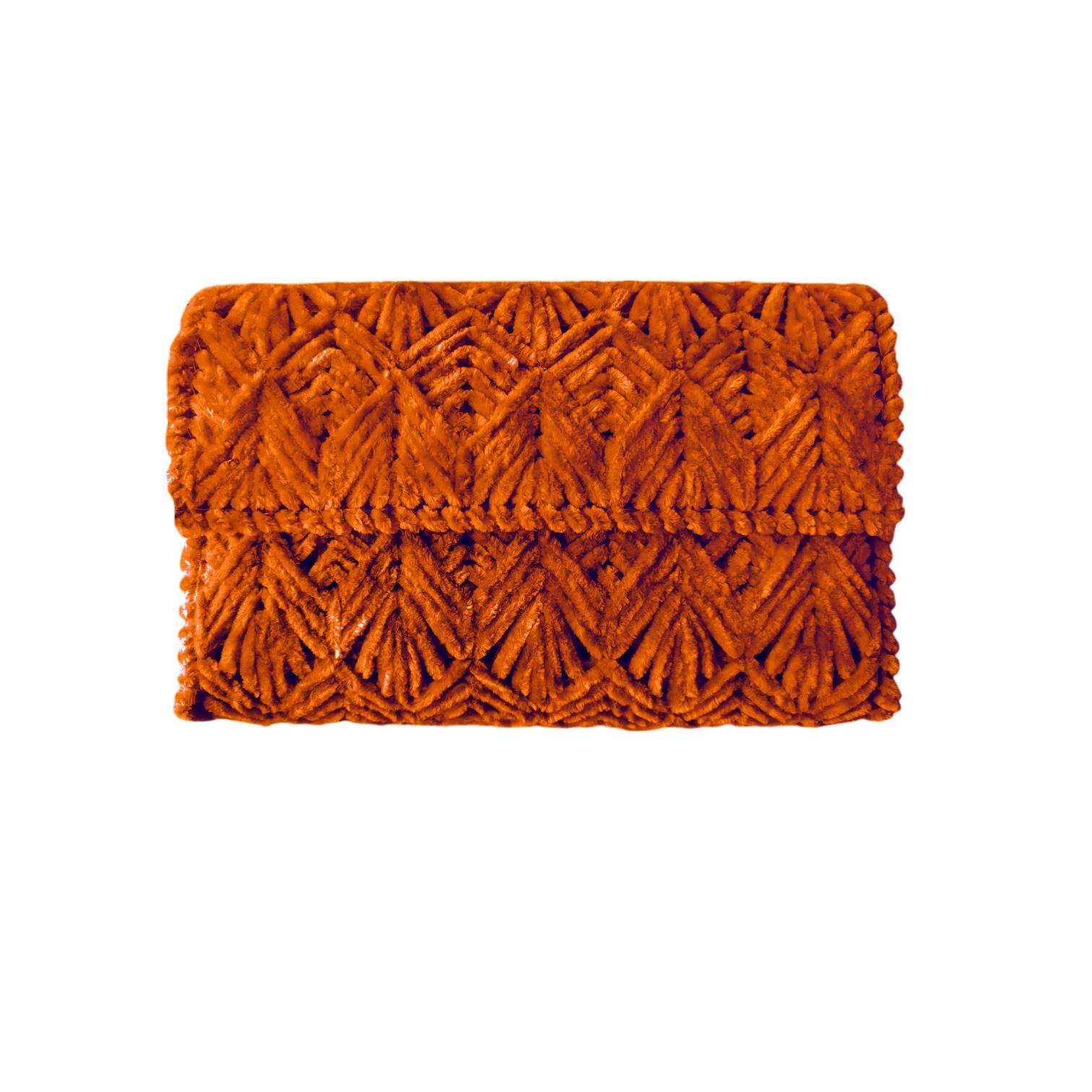 Набор для создания сумки из пластиковой канвы Серебряная лилия с нитками Темно-оранжевый (1596-5) - фото 7 Набор для создания сумки из пластиковой канвы Серебряная лилия с нитками Темно-оранжевый (1596-5) - фото 7