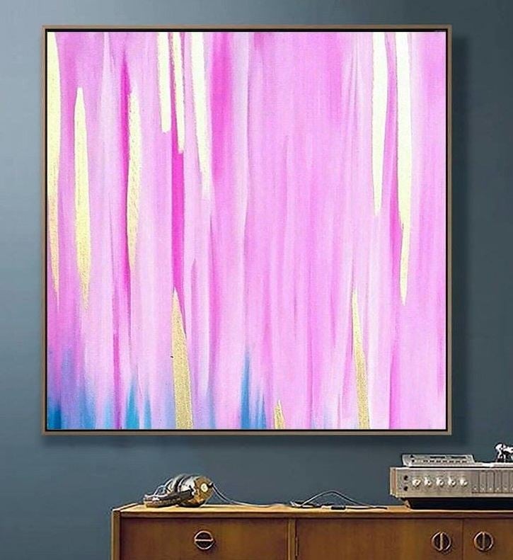 Картина на холсте ArtSale Абстракция 100х100 см RA0043