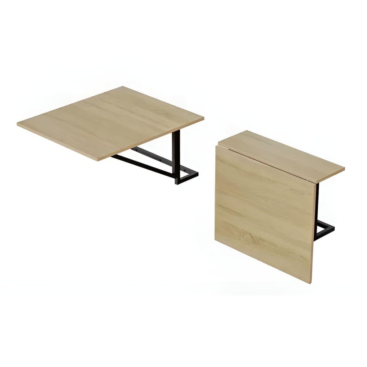 Стол раскладной Ferrum-decor Александр 4 металл/ДСП 16 мм 750x600x700 мм Черный/Дуб Сонома (FRD-104895) - фото 2 Стол раскладной Ferrum-decor Александр 4 металл/ДСП 16 мм 750x600x700 мм Черный/Дуб Сонома (FRD-104895) - фото 2