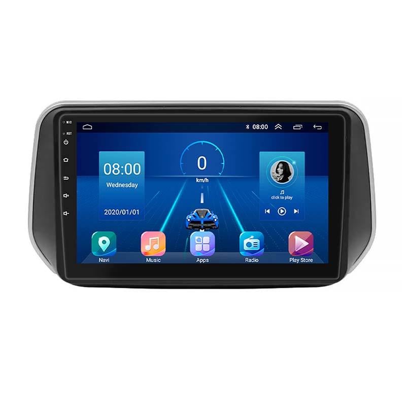 Автомагнитола штатная Lesko для Hyundai Santa Fe IV Рестайлинг 2020- 4/64Gb 4G Wi-Fi GPS Top 10" (30393510)