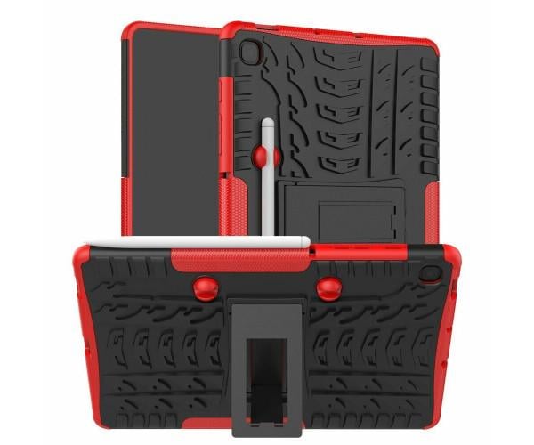 Чехол бронированный Armored Case для Samsung Galaxy Tab S6 Lite 10,4 2020/2022/2024 Красный