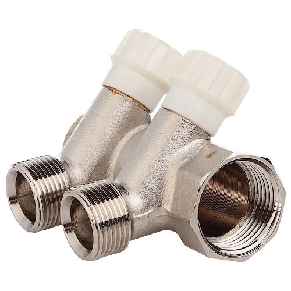 Колектор вентильний FADO S.r.l під євроконус 2х1x3/4" (KVE12) - фото 1