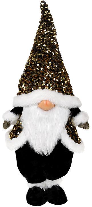 Игрушка мягкая Гном 22х16х55 см Black/White