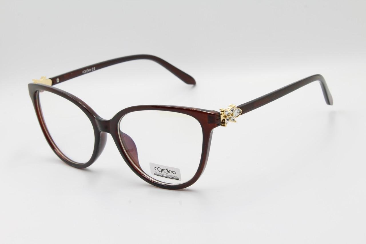 Окуляри іміджеві прозорі жіночі Cardeo 8204 с1 (2863661857)