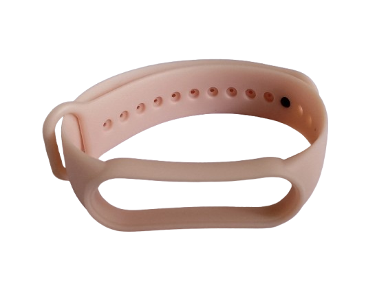 Ремешок для часов Xiaomi Mi Band 5/6 Design Пудровый (1343)