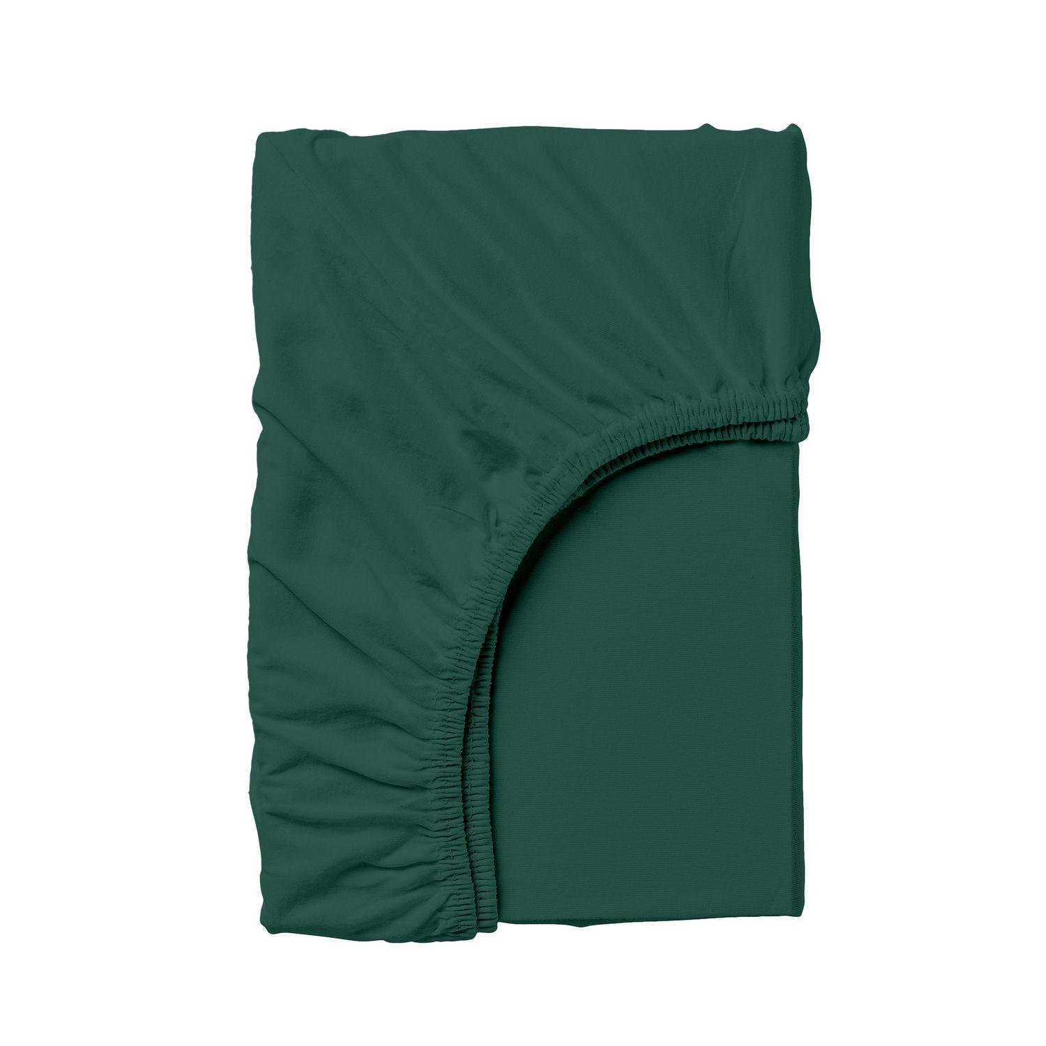 Простынь на резинке Cosas Dark green 140х200х20 см (4822052095003)