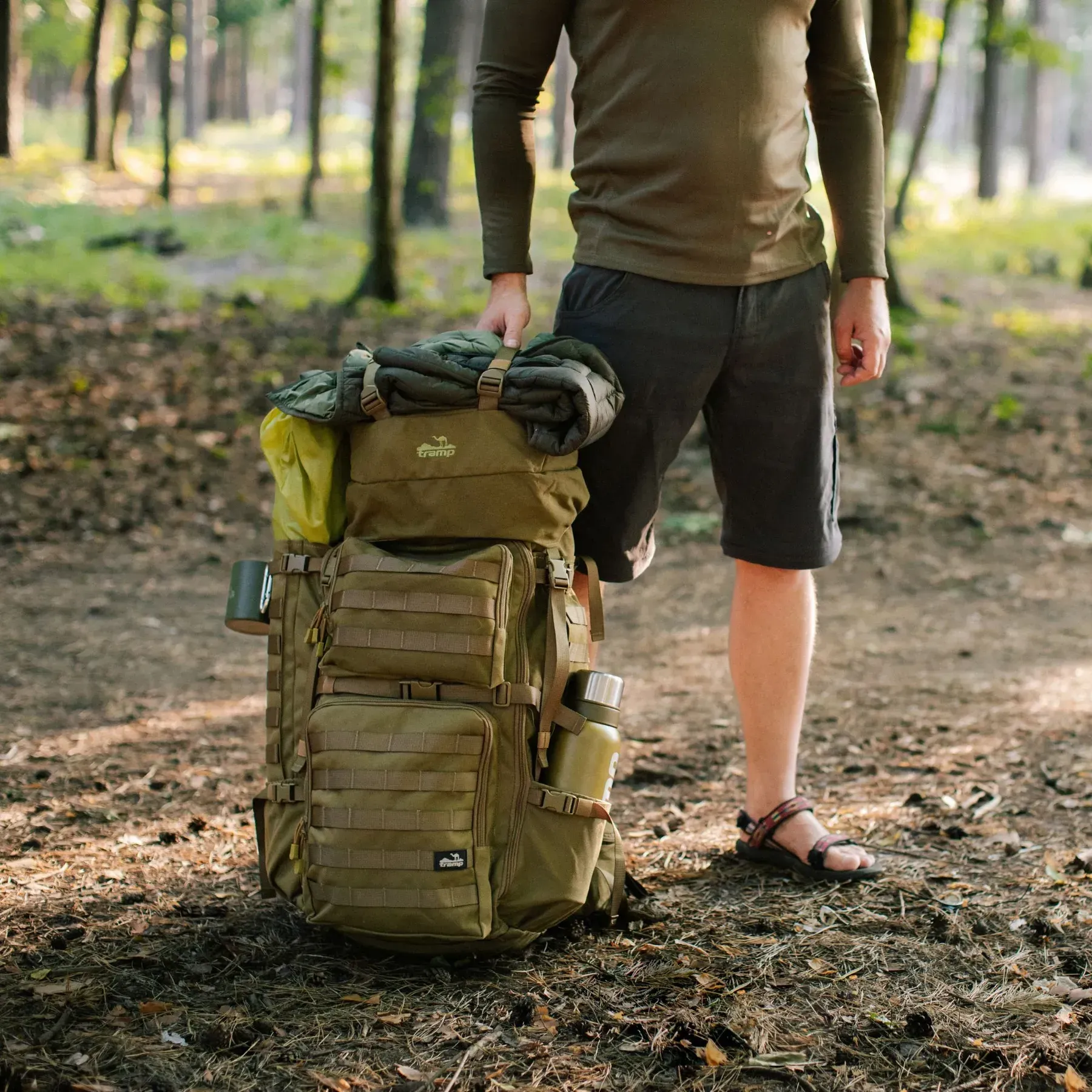 Рюкзак тактический Tramp Defender UTRP-048 60 л Sandstone (29440132) - фото 22 Рюкзак тактический Tramp Defender UTRP-048 60 л Sandstone (29440132) - фото 22