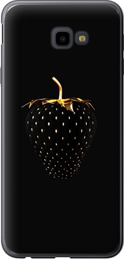Чехол на Samsung Galaxy J4 Plus 2018 Черная клубника (3585u-1594-42517)