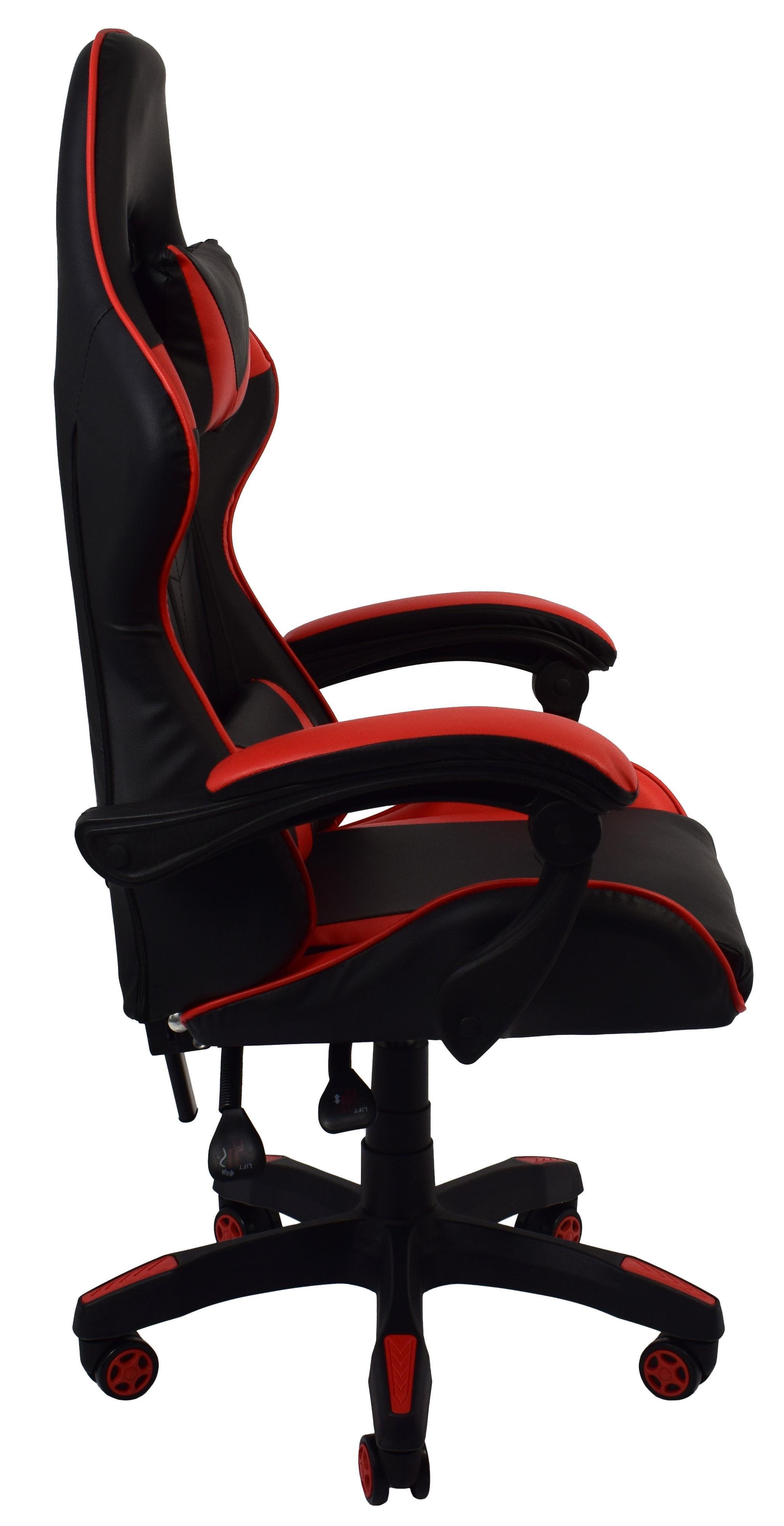 Крісло офісне комп'ютерне Bonro B-810 Червоний (21589776) - фото 13 Крісло офісне комп'ютерне Bonro B-810 Червоний (21589776) - фото 13